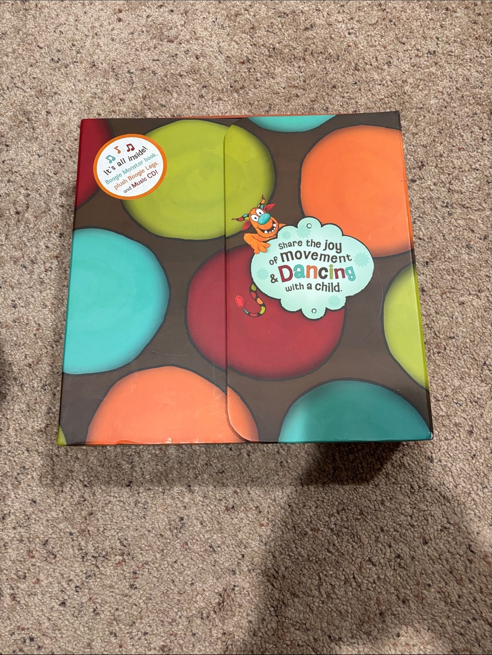 Boogie monster dance kit Kids Movement & Dancing Activity Set - Colorful Circle